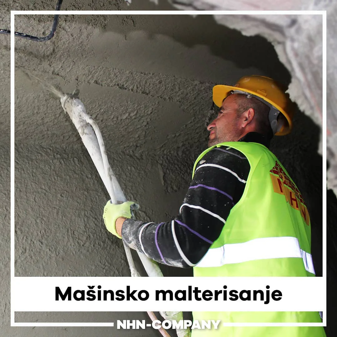 Mašinsko malterisanje — fotografija iz NHN arhive 7