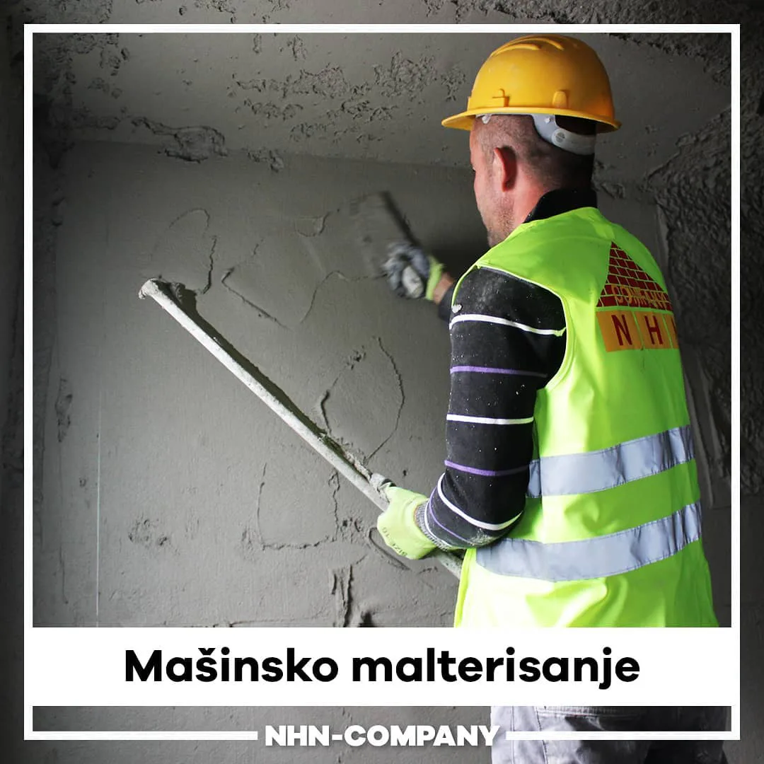 Mašinsko malterisanje — fotografija iz NHN arhive 9