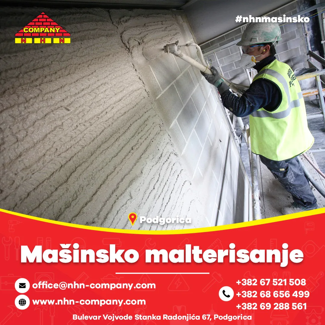 Mašinsko malterisanje — fotografija iz NHN arhive 10