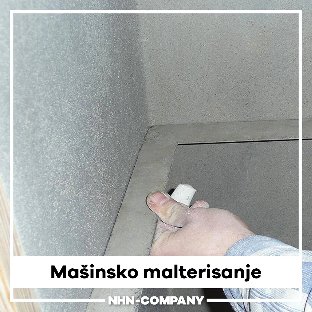 Mašinsko malterisanje — fotografija iz NHN arhive 12